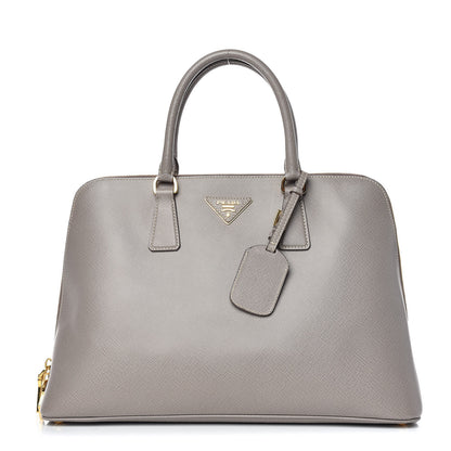 Prada Saffiano Lux Large Promenade Tote Argilla 1 of 10