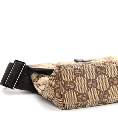 Gucci GG Monogram Flight Belt Bag Dark Brown 8 of 12