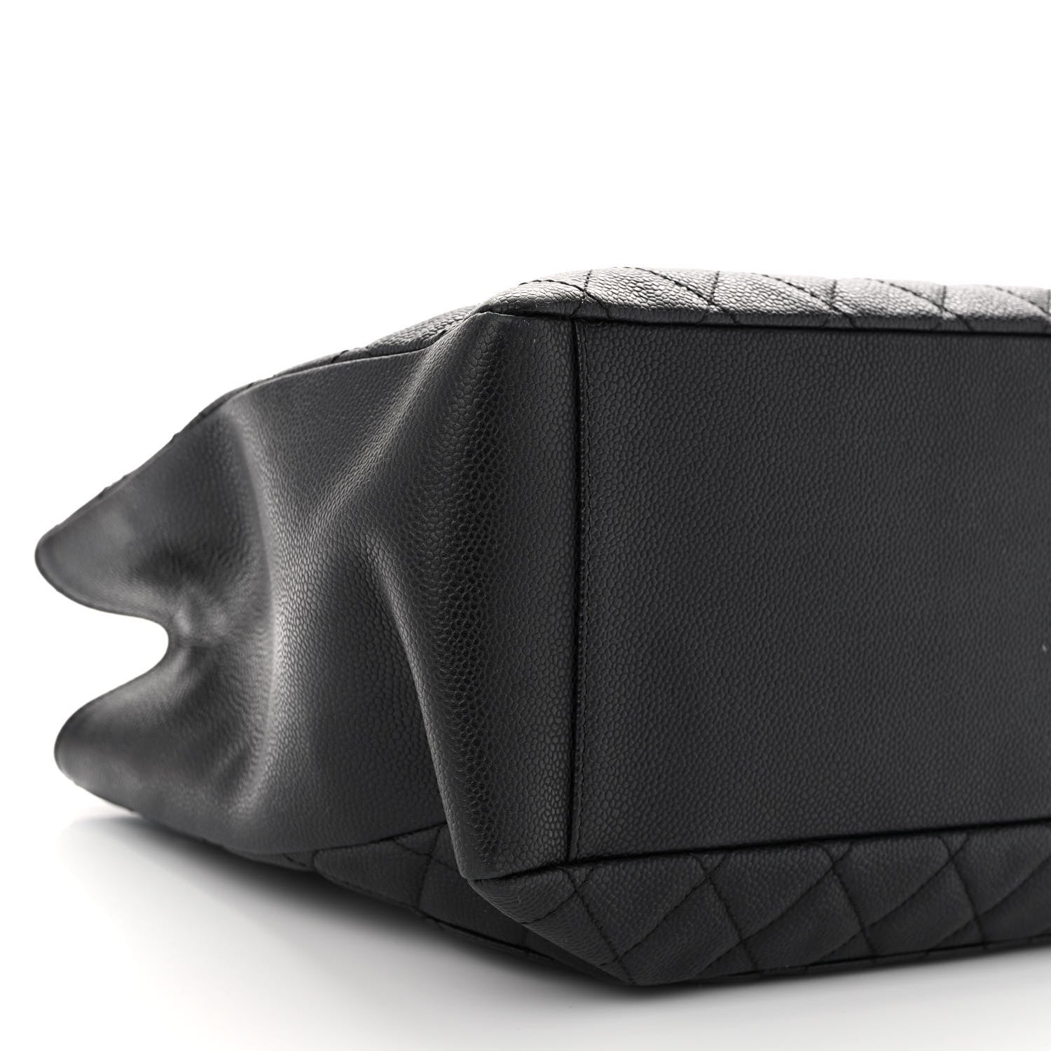 Chanel Caviar Quilted Grand Shopping Tote GST Black 9 of 11