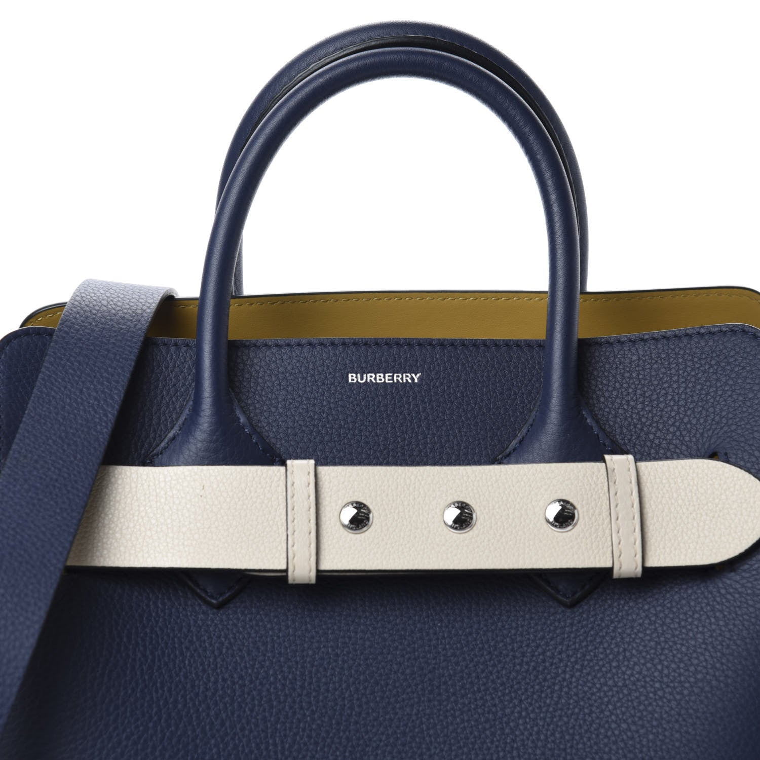 Burberry Soft Grain Calfskin Small Belt Bag Regency Blue 11 of 11