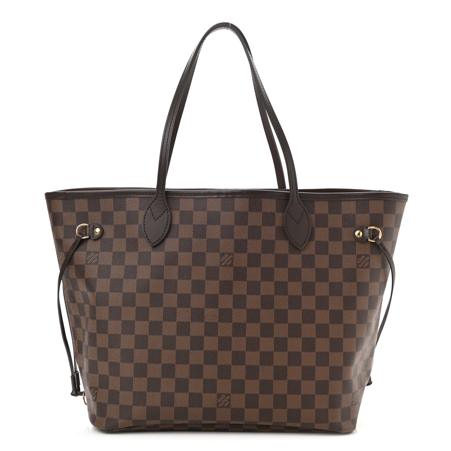 Louis Vuitton Damier Ebene Neo Neverfull MM Rose Ballerine 3 of 10