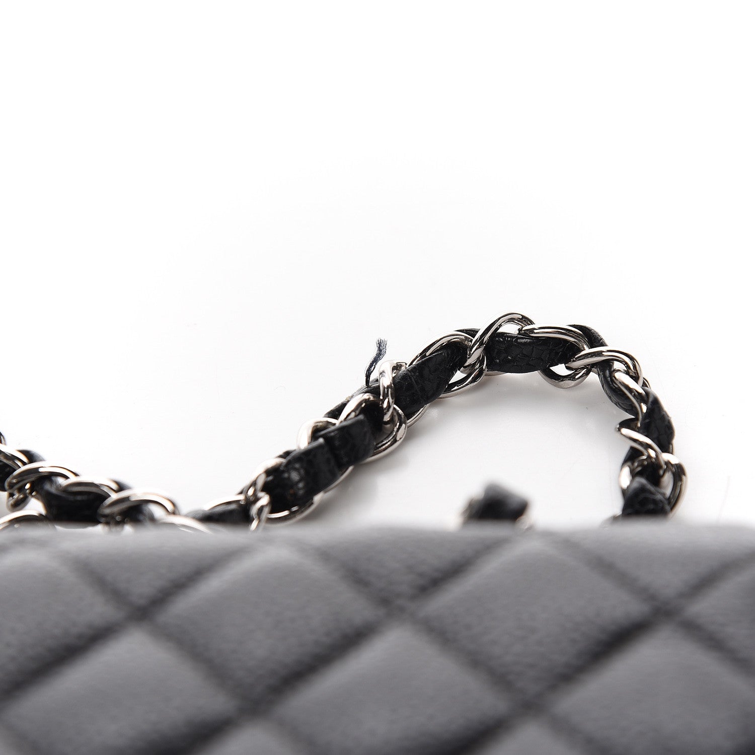 Chanel Caviar Quilted Medium Double Flap Black 7 of 10