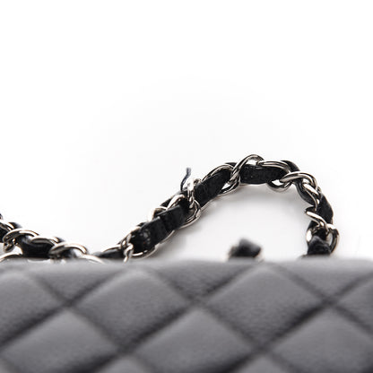 Chanel Caviar Quilted Medium Double Flap Black 7 of 10