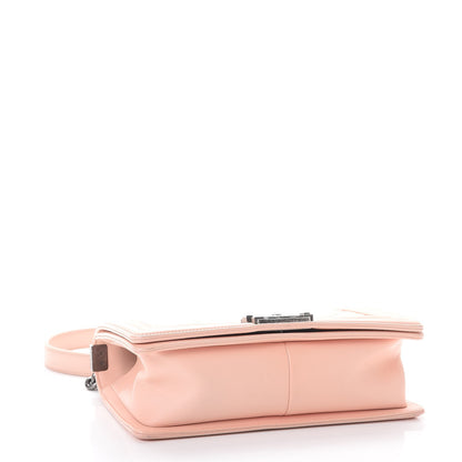 Chanel Lambskin Quilted Medium Boy Flap Light Pink 4 of 10