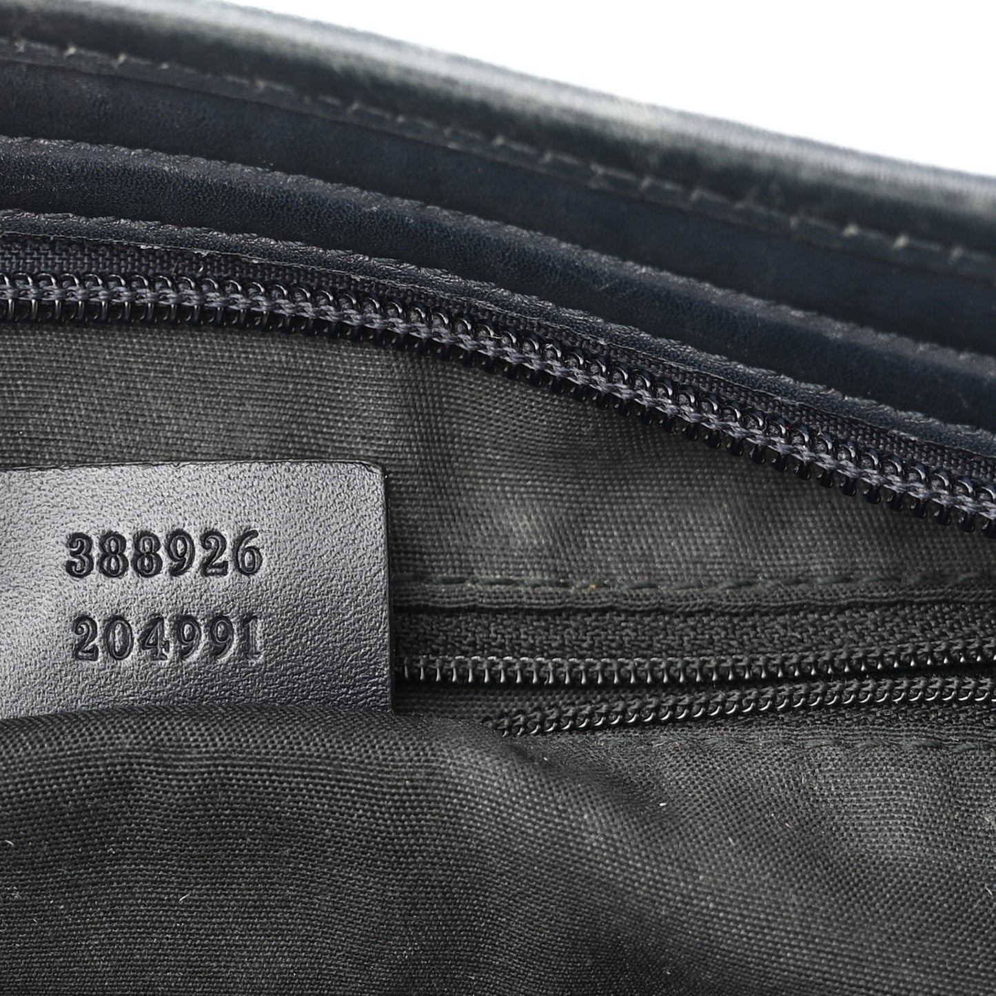 GG Supreme Monogram Web Flat Messenger Bag Navy