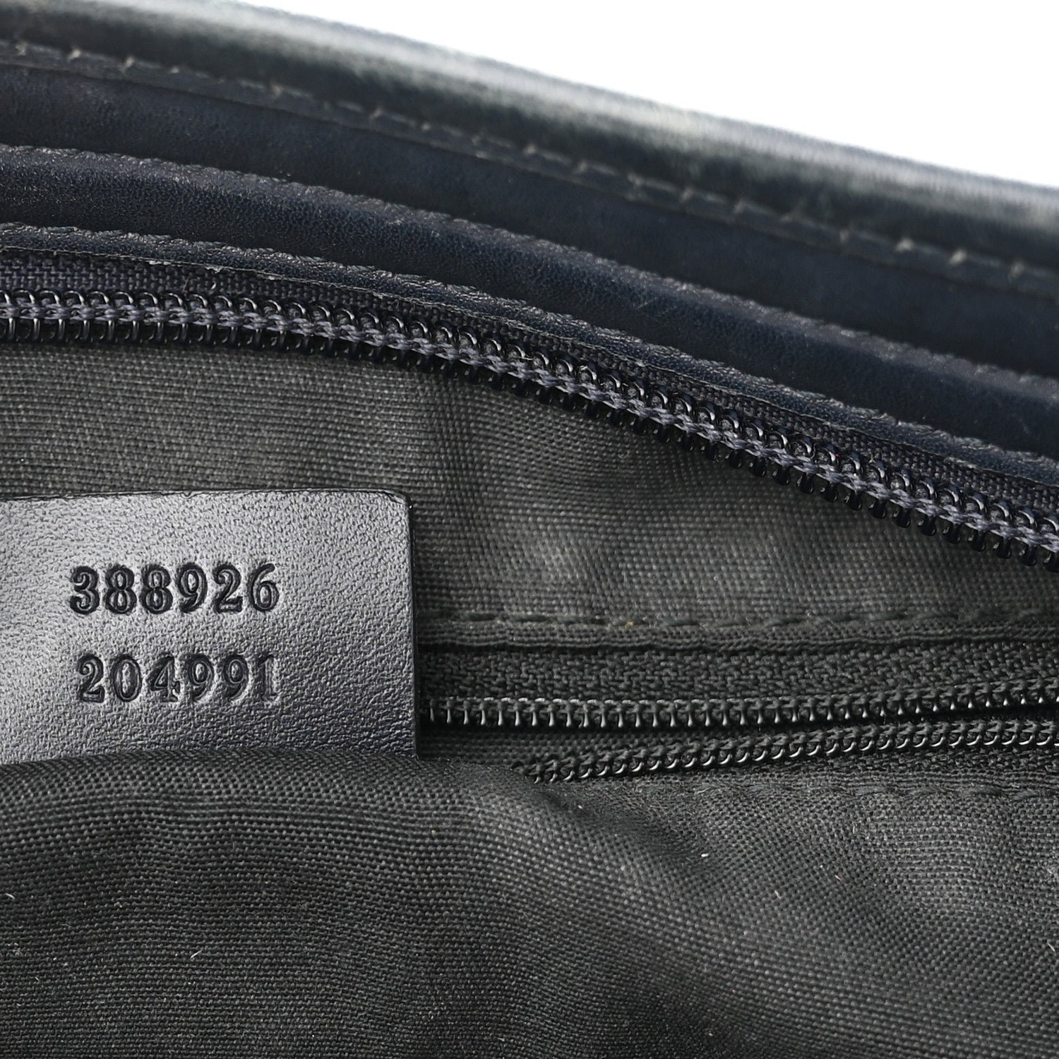 Gucci GG Supreme Monogram Web Flat Messenger Bag Navy 7 of 10
