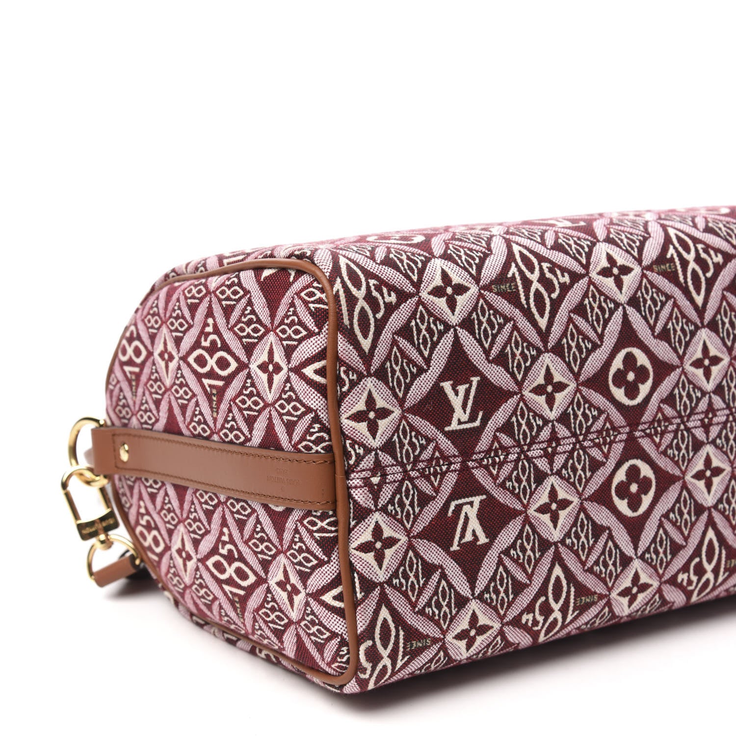 Louis Vuitton Jacquard Since 1854 Speedy Bandouliere 25 Bordeaux 6 of 12