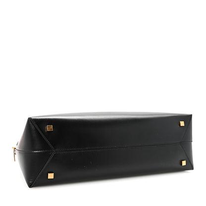 Saint Laurent Calfskin Sac De Jour Duffle Top Handle Black 7 of 17