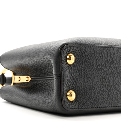 Louis Vuitton Taurillon Capucines BB Black 8 of 9