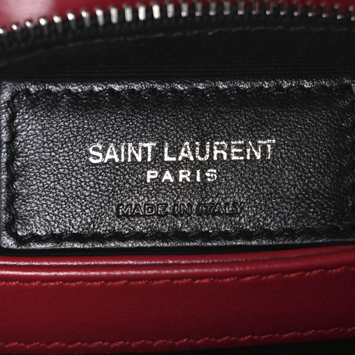 Saint Laurent Calfskin Y Quilted Monogram Toy Loulou Crossbody Bag New Lipstick 6 of 10