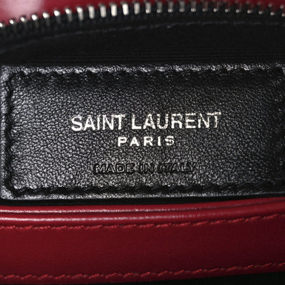 Saint Laurent Calfskin Y Quilted Monogram Toy Loulou Crossbody Bag New Lipstick 6 of 10