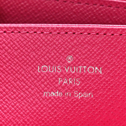 Louis Vuitton Epi Zippy Wallet Black Hot Pink 6 of 9
