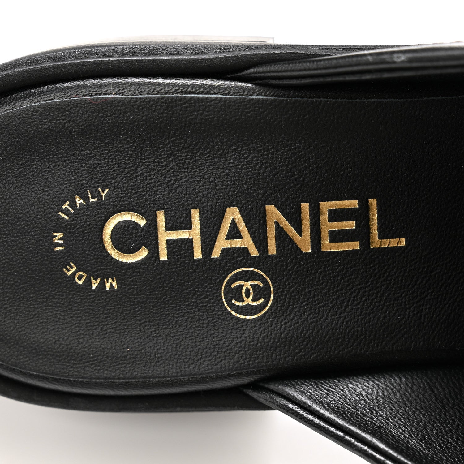 Chanel Lambskin Quilted CC Turnlock Mules 39 Black 6 of 9