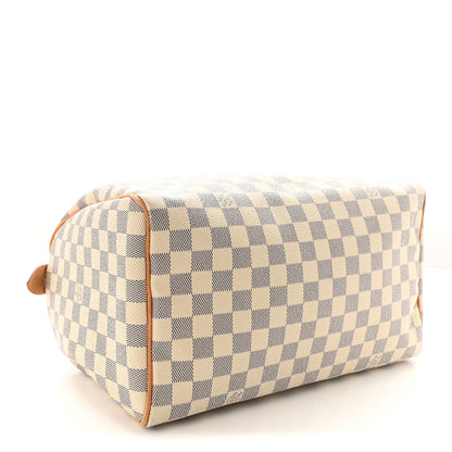 Louis Vuitton Damier Azur Speedy 30 4 of 10