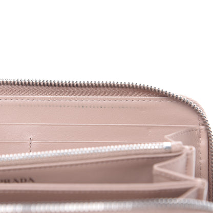 Prada Soft Calfskin Diagramme Zip Around Wallet Cipria 12 of 13