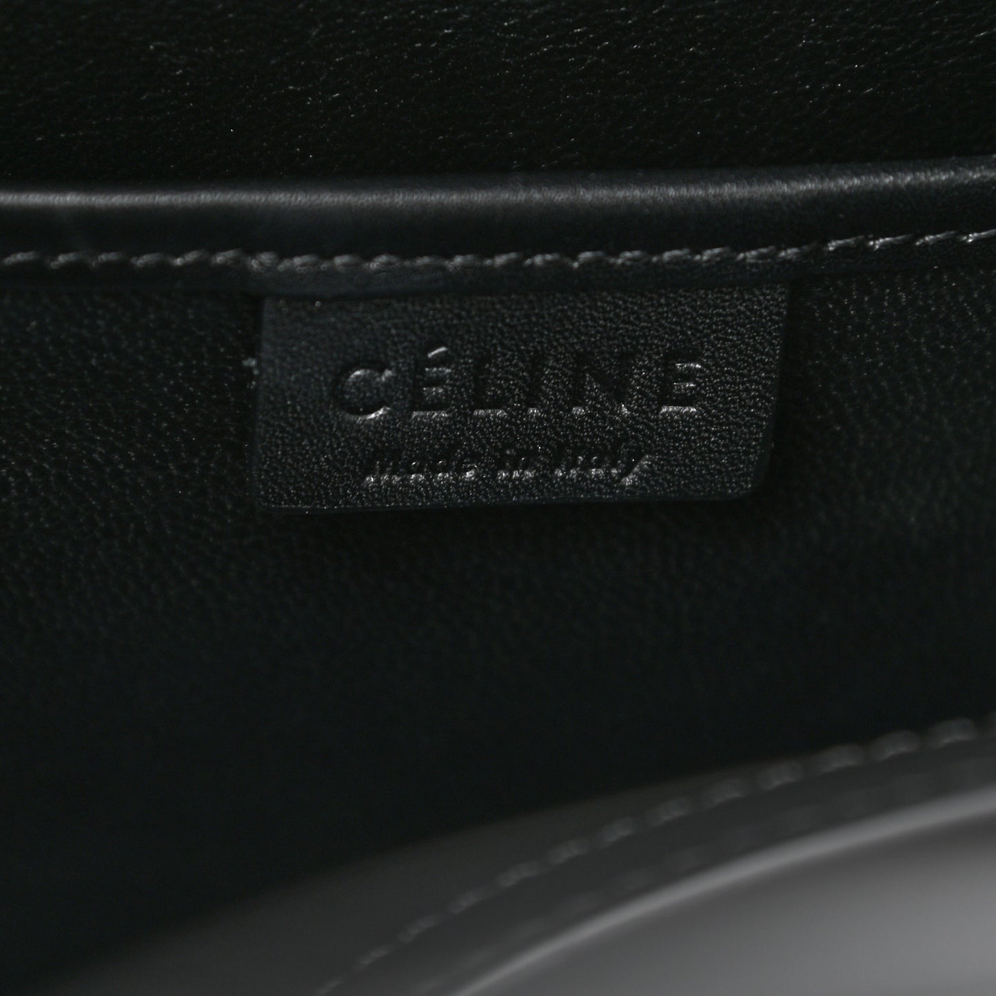 Bullhide Calfskin Nubuck Bi-Color Nano Luggage Black White