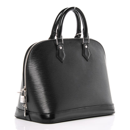 Louis Vuitton Epi Alma PM Black 3 of 6