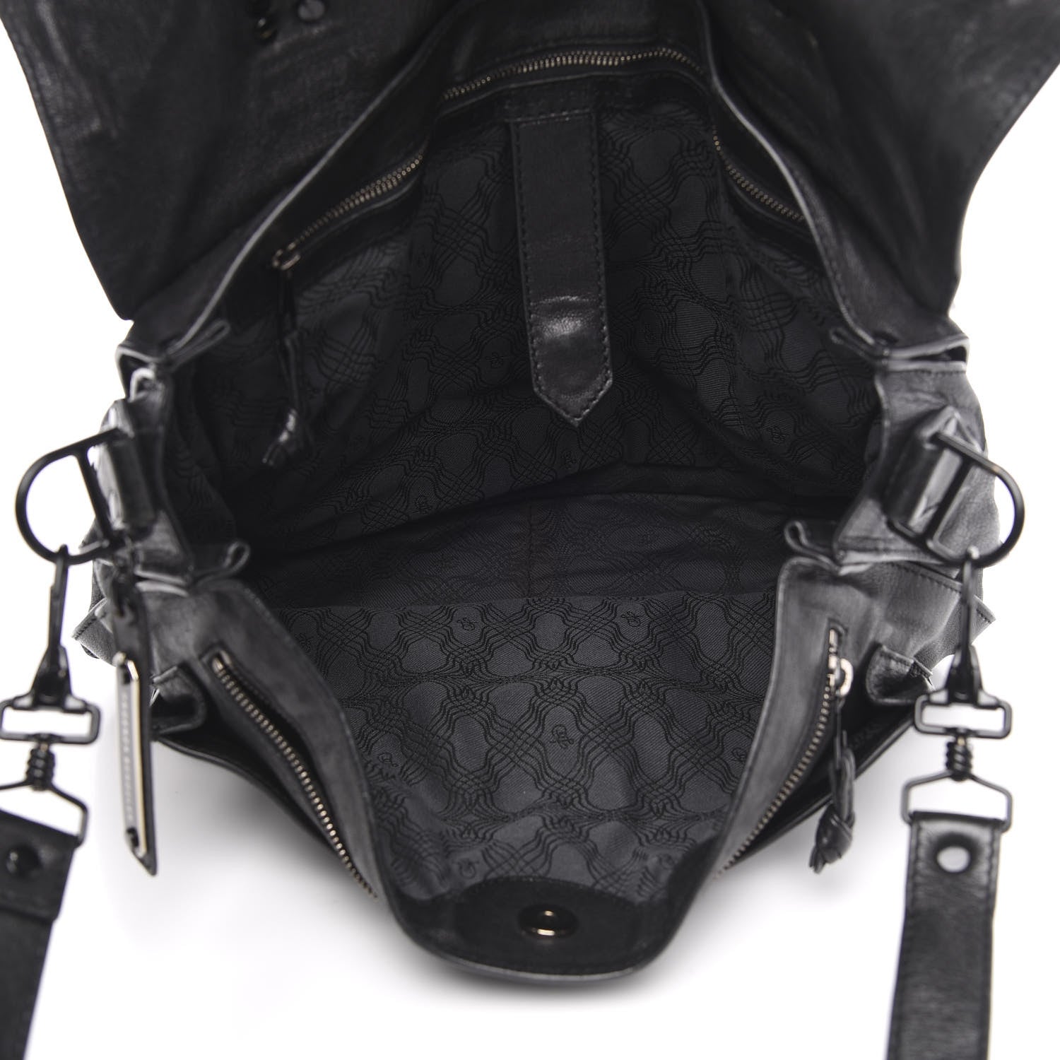 Proenza Schouler Lambskin PS1 Large Satchel Black 5 of 15