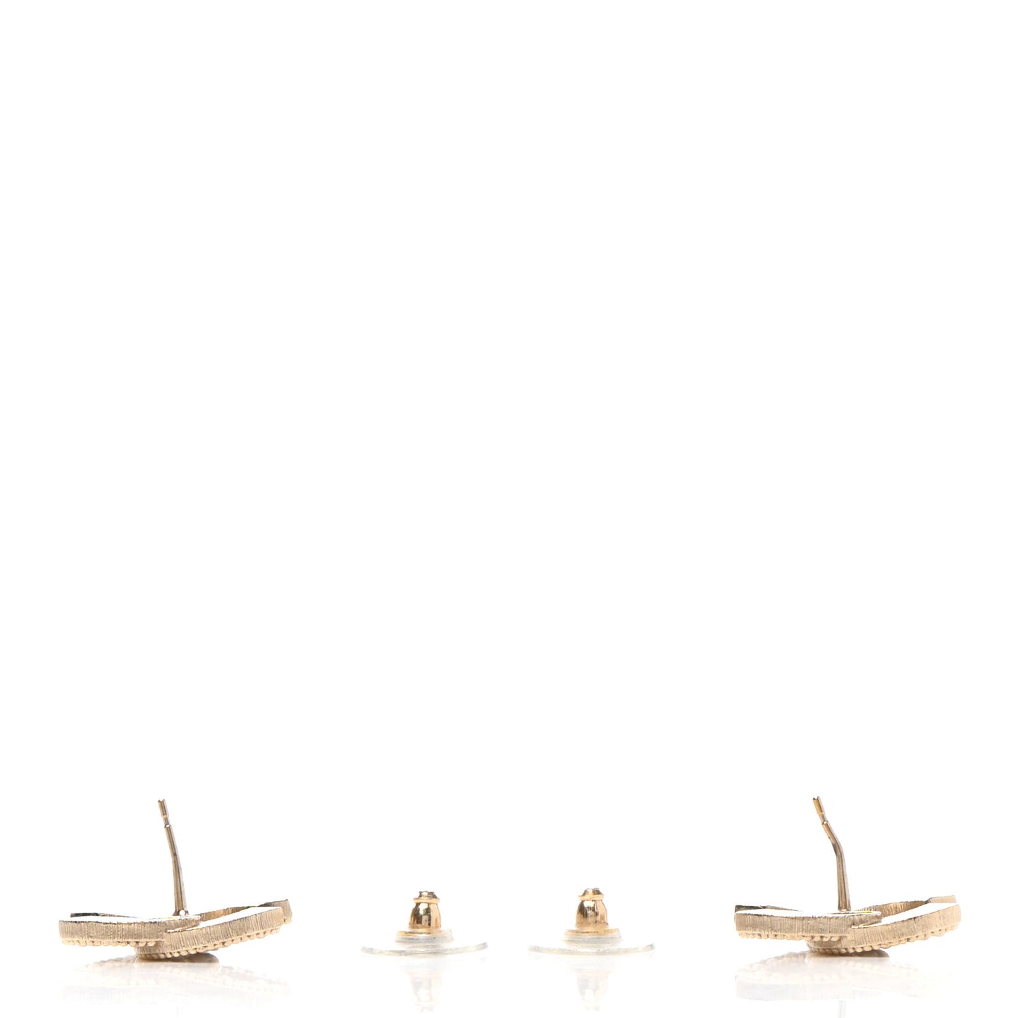 Pearl CC Earrings Gold