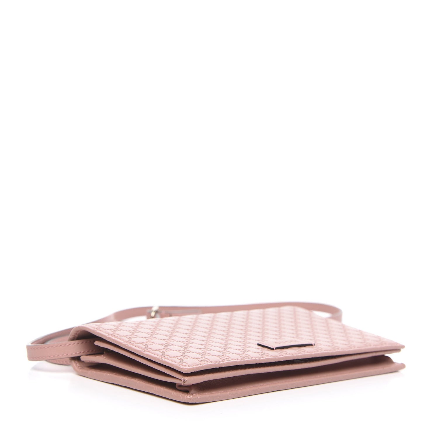 Microguccissima Crossbody Wallet Soft Pink