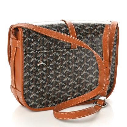 Goyard Goyardine Belvedere II MM Messenger Bag Black Gold 3 of 9