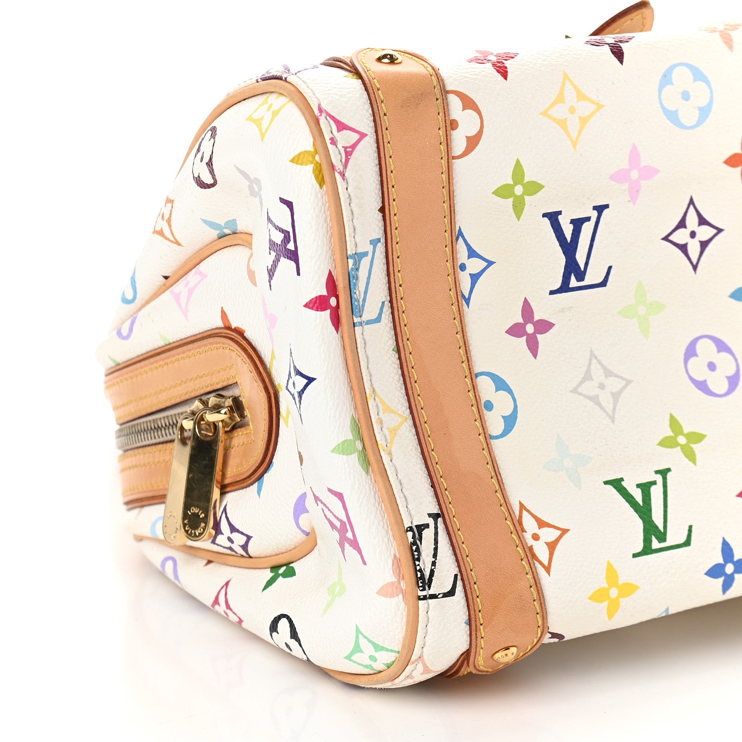 Louis Vuitton Monogram Multicolor Priscilla White 6 of 9