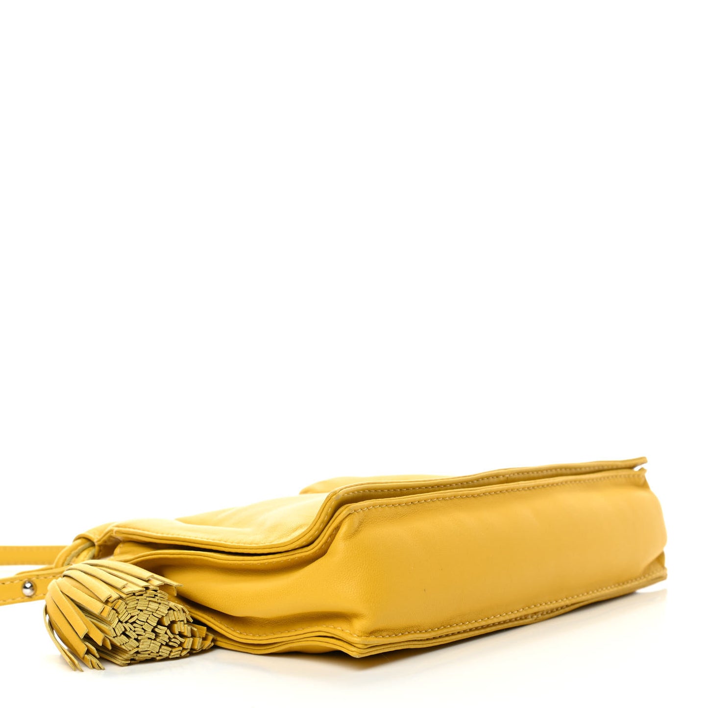Nappa Small Flamenco Shoulder Bag Yellow