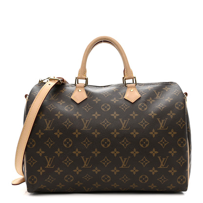Louis Vuitton Monogram Speedy Bandouliere 35 1 of 11