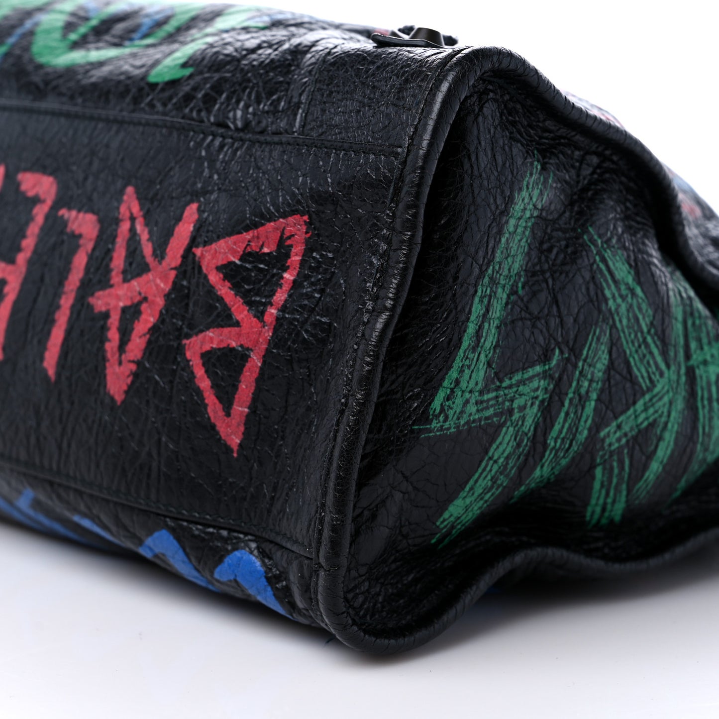 Agneau Graffiti All Over Classic Hardware City Black Vert Rouge