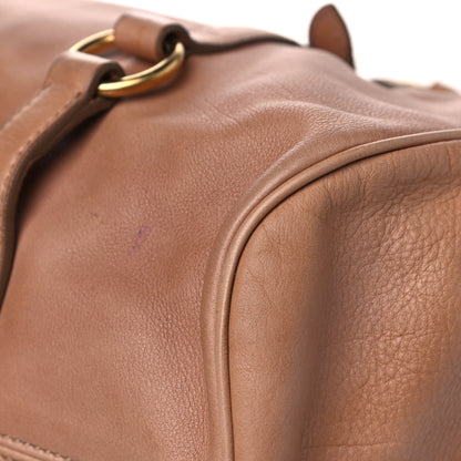 Miu Miu Vitello Medium Bow Bag Brown 6 of 15