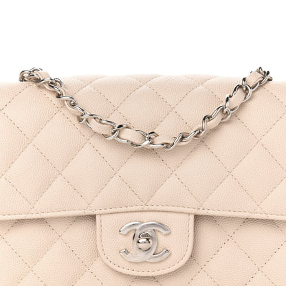 Chanel Caviar Quilted Mini Rectangular Flap Light Beige 10 of 11