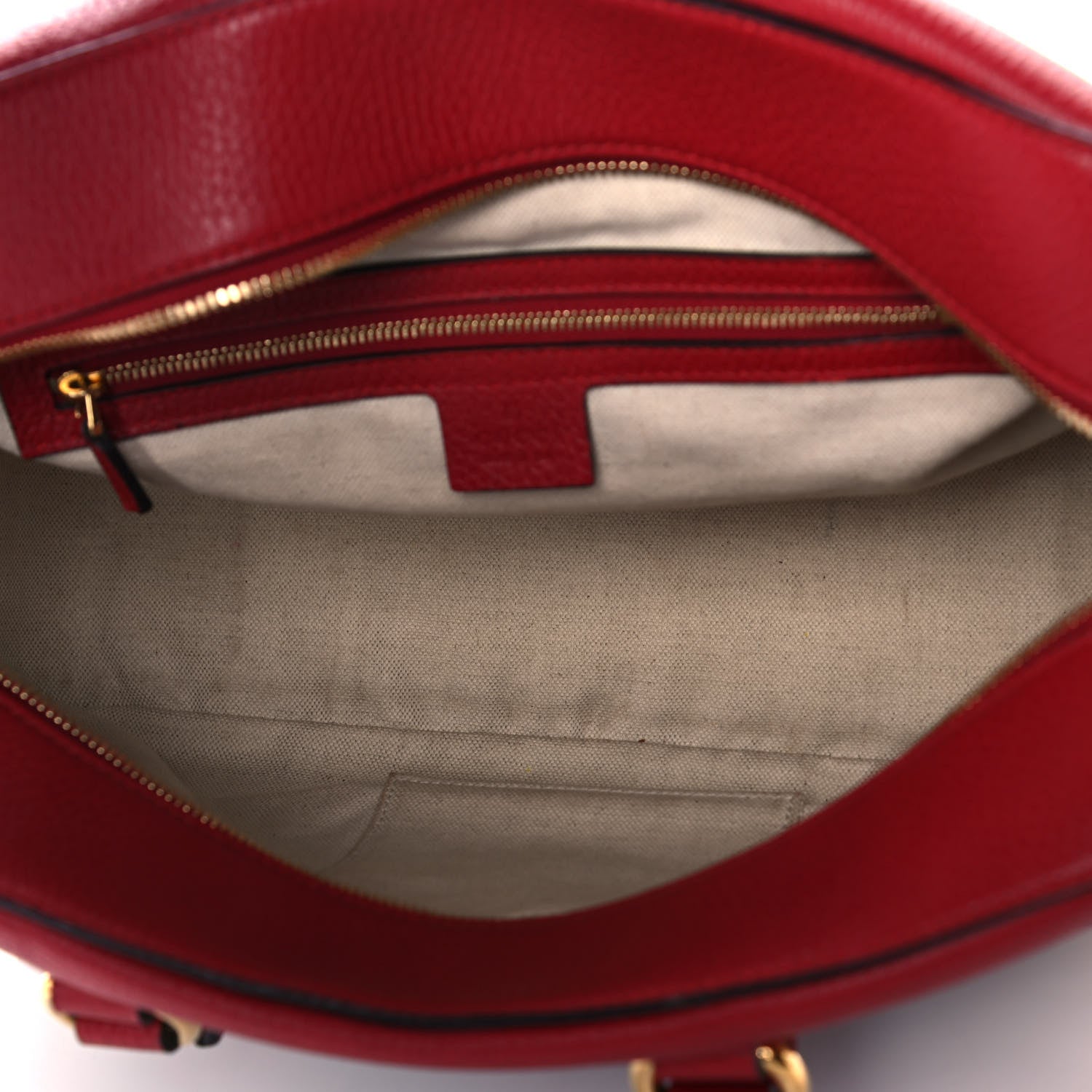 Gucci Calfskin Sylvie Web Kingsnake Print Top Handle Shoulder Bag Red 5 of 18