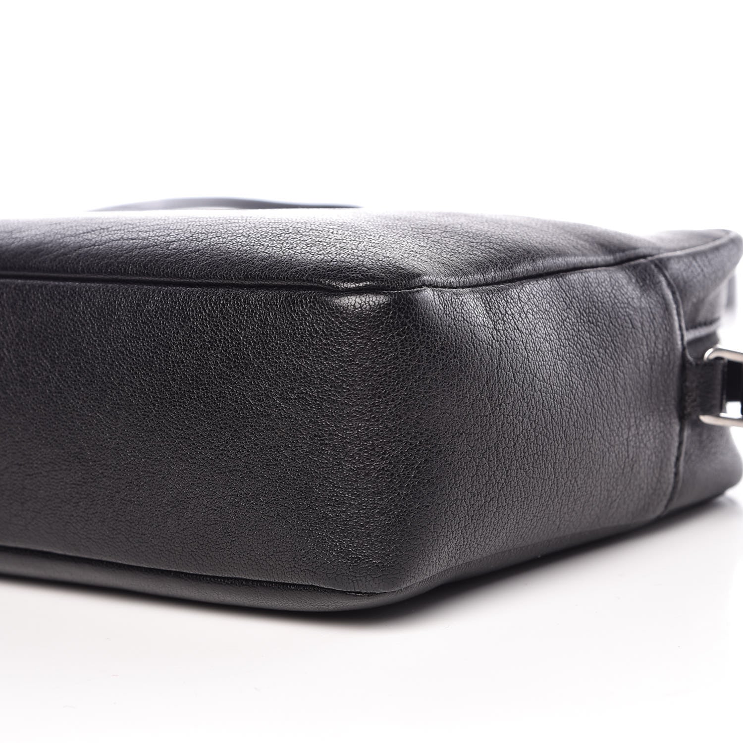 Saint Laurent Lambskin Monogram Small Lou Camera Bag Black 9 of 9