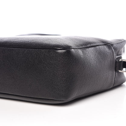 Saint Laurent Lambskin Monogram Small Lou Camera Bag Black 9 of 9