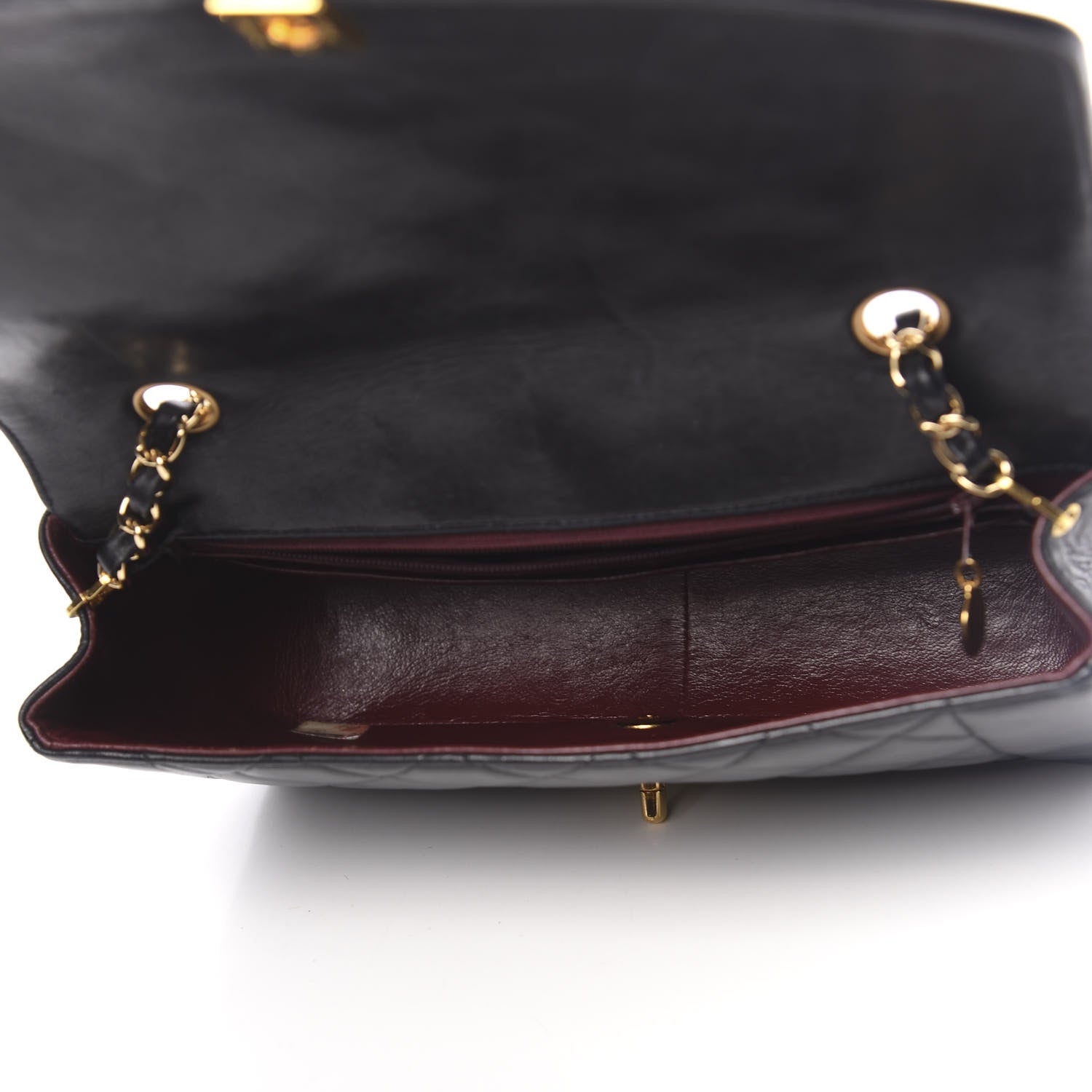 Chanel Lambskin Quilted Small Single Flap Black 5 of 15