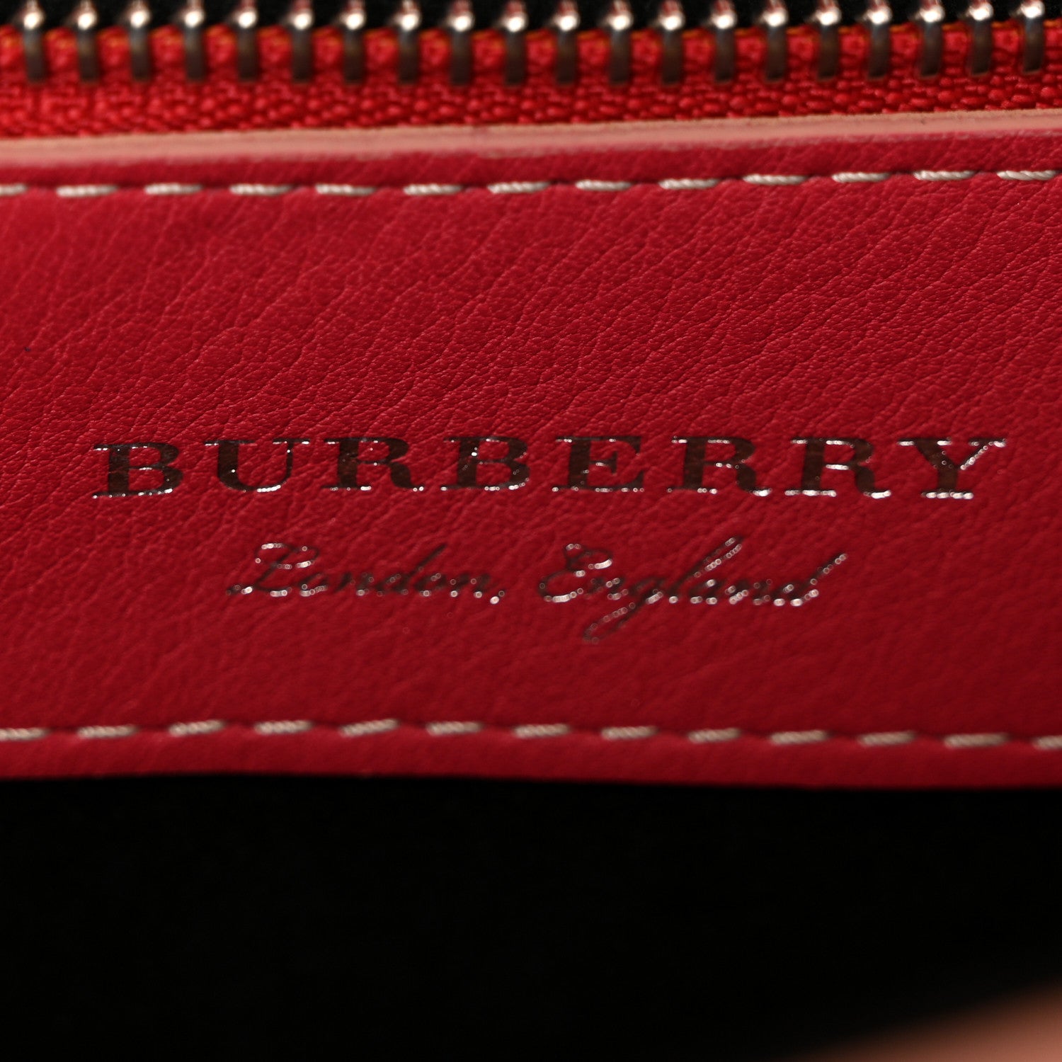 Burberry Trench Calfskin DK88 Medium Top Handle Bag Ash Rose Beige Russet 6 of 16
