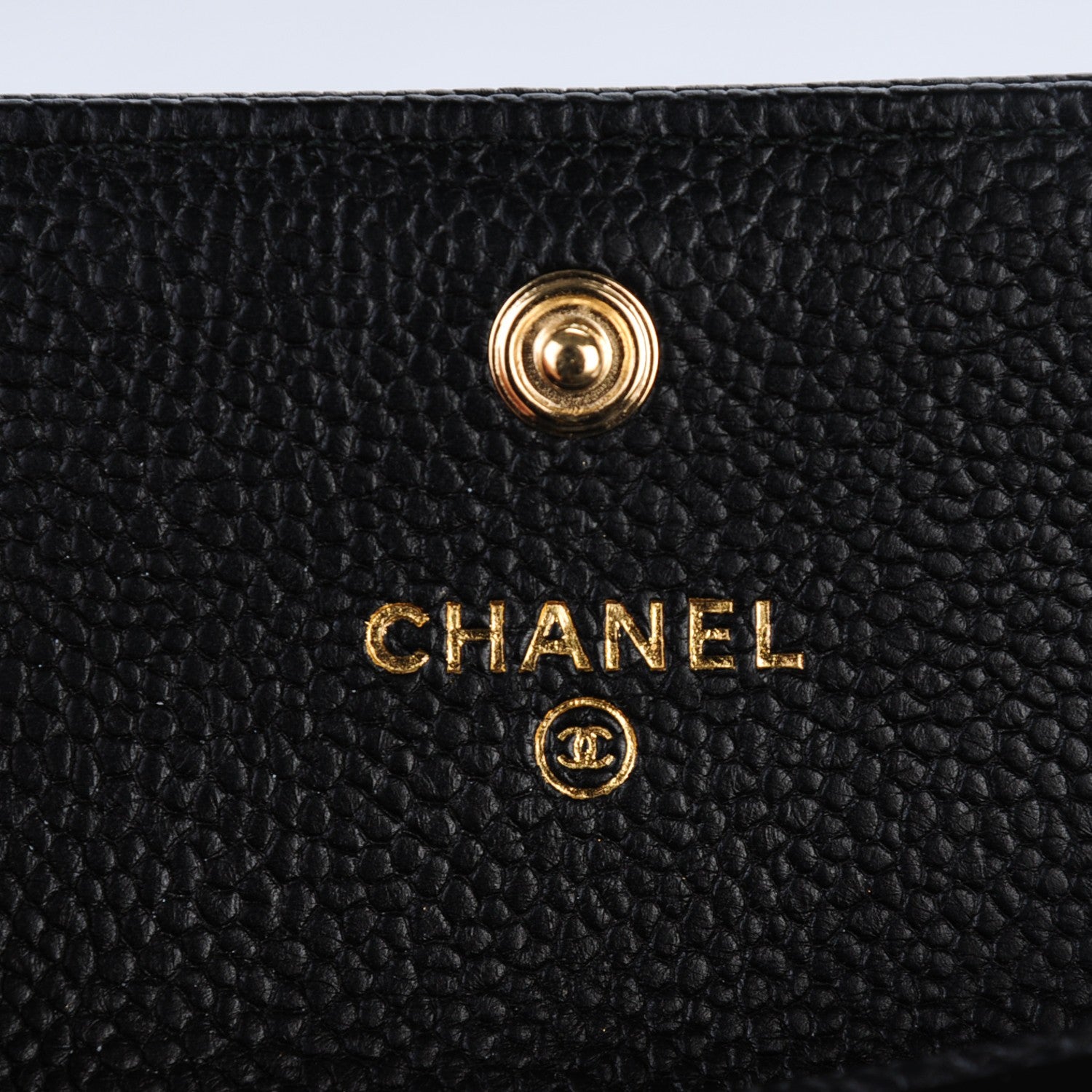 Chanel Caviar Quilted Boy Flap Card Holder Black 5 of 8