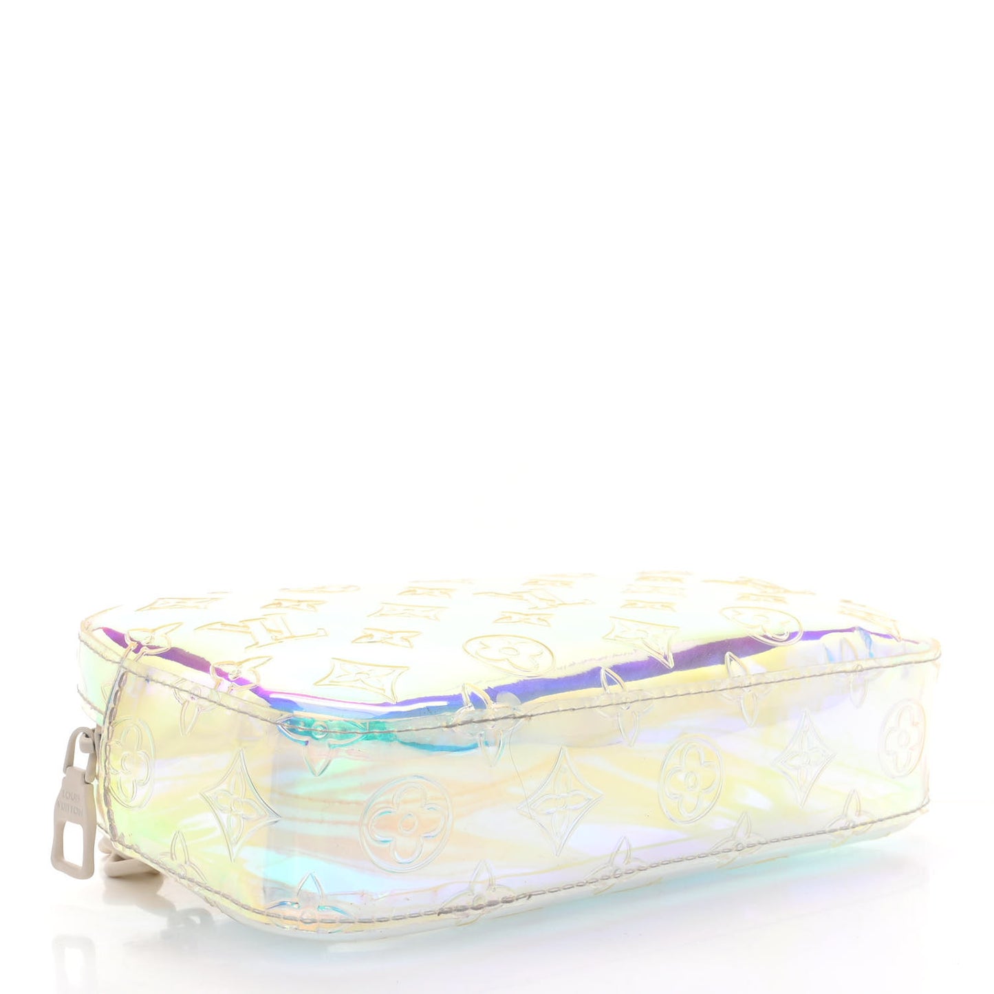 PVC Monogram Pochette Volga Iridescent Prism