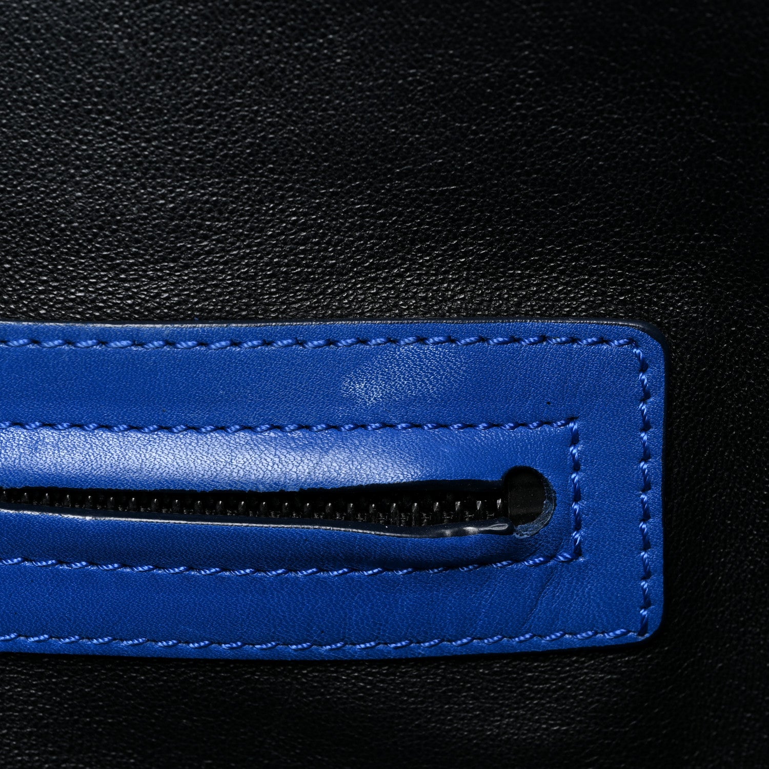 Celine Suede Medium Phantom Luggage Colbalt Blue 15 of 34