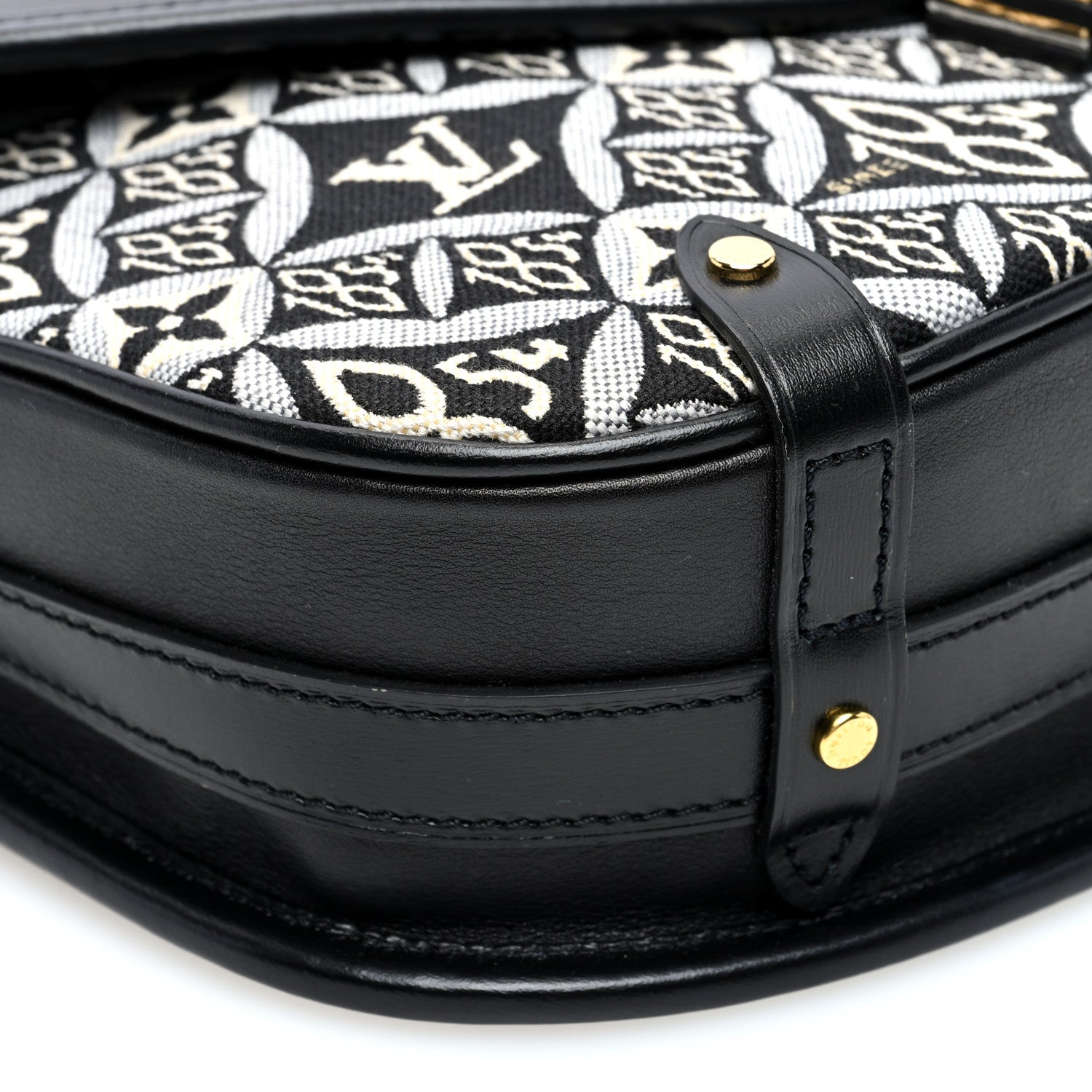 Louis Vuitton Jacquard Since 1854 Neo Saumur MM Grey 8 of 9