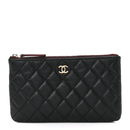 Chanel Caviar Quilted Cosmetic Case Black 1 of 13