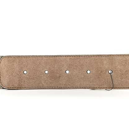 Gucci GG Supreme Monogram Suede Dionysus 40mm Belt 65 26 Beige Taupe 4 of 6