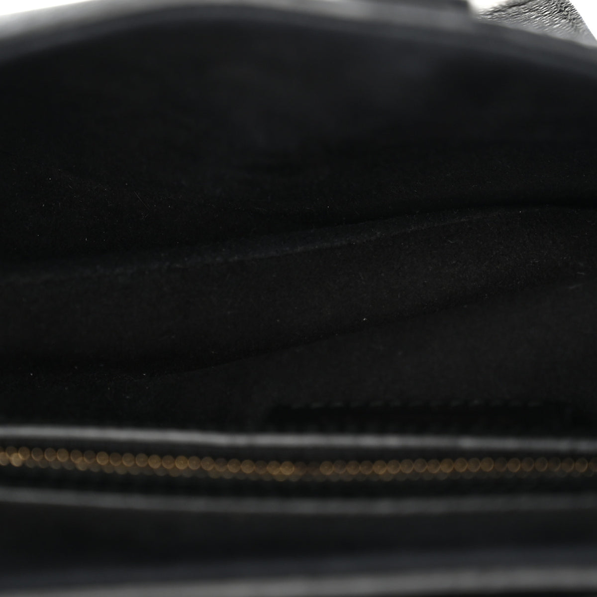 Christian Dior Grained Calfskin Saddle Bag Black 5 of 10