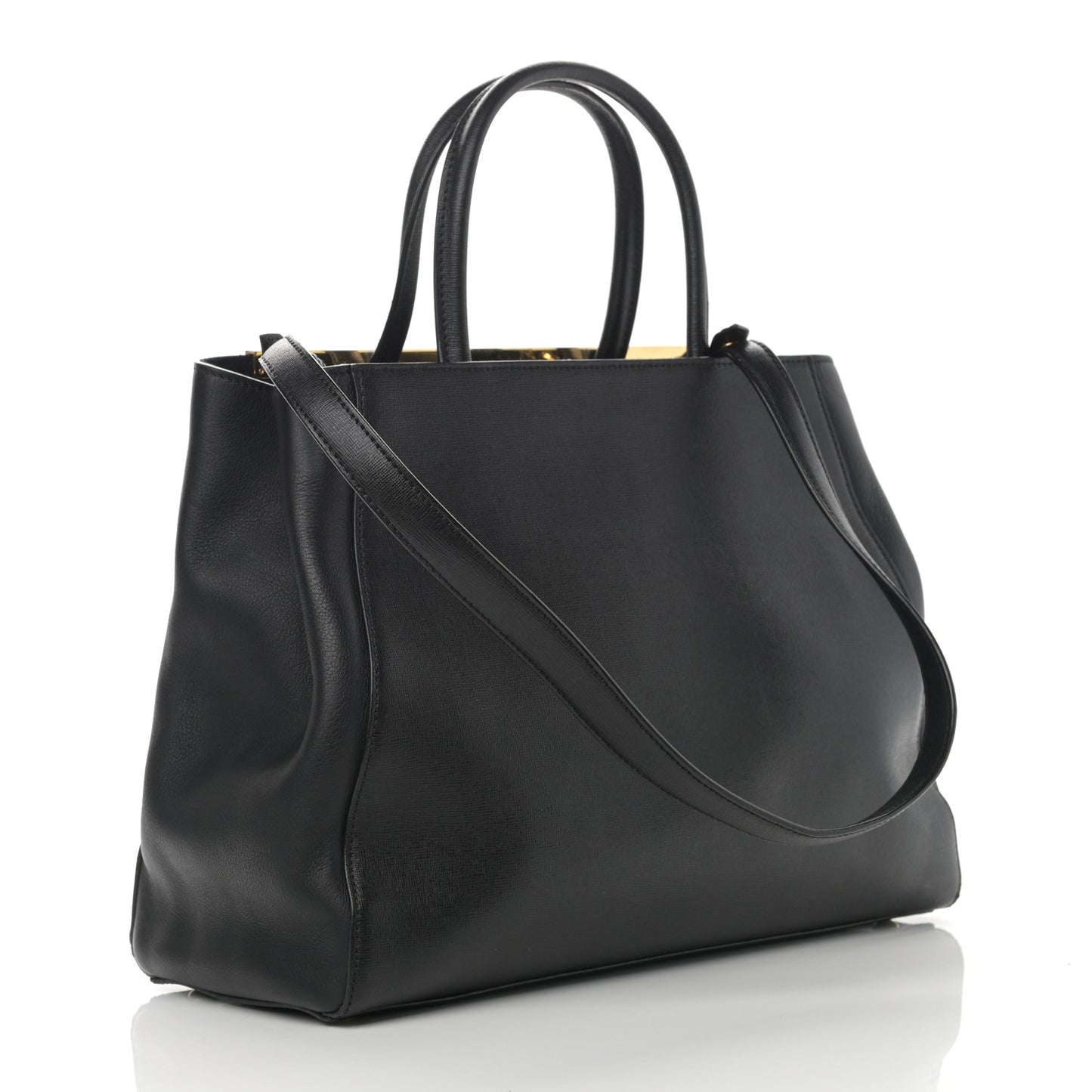 Vitello Elite Regular 2Jours Tote Black