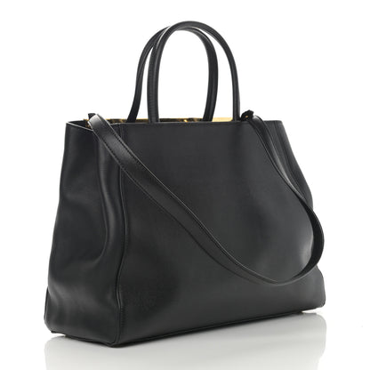 Fendi Vitello Elite Regular 2Jours Tote Black 3 of 18