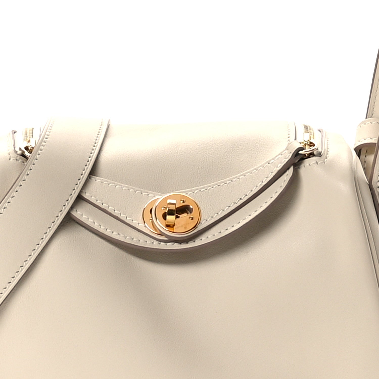 Hermes Swift Horseshoe Mini Lindy 20 Craie Gris Perle 8 of 13
