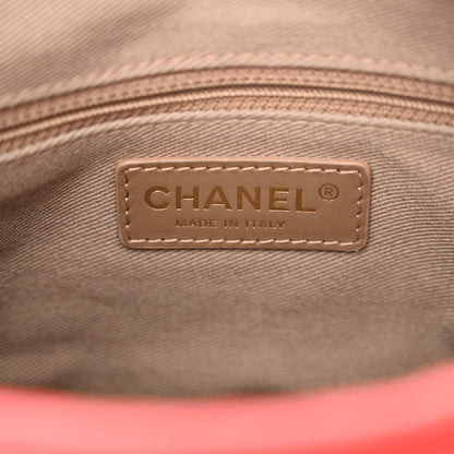 Chanel Goatskin Quilted Large Casual Trip Camera Case Bag Red 6 of 12