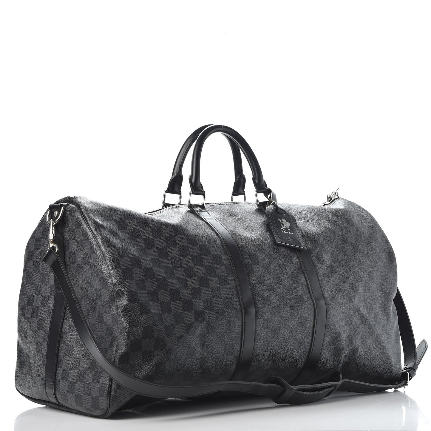 Damier Graphite Keepall Bandouliere 55