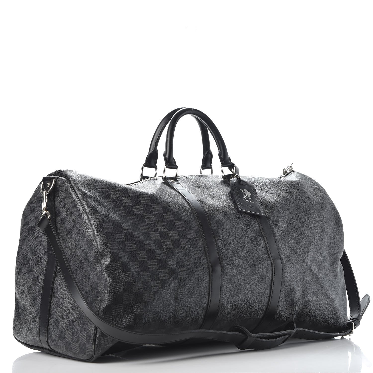 Louis Vuitton Damier Graphite Keepall Bandouliere 55 2 of 10