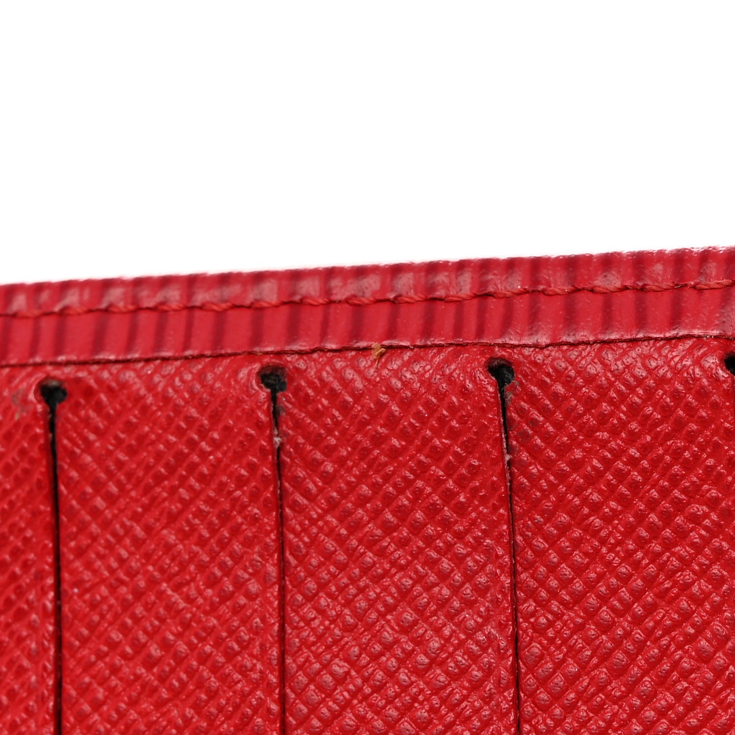 Epi Porte-Billets Compact Wallet Red